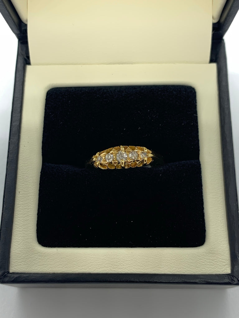 18ct Victorian Diamond ring