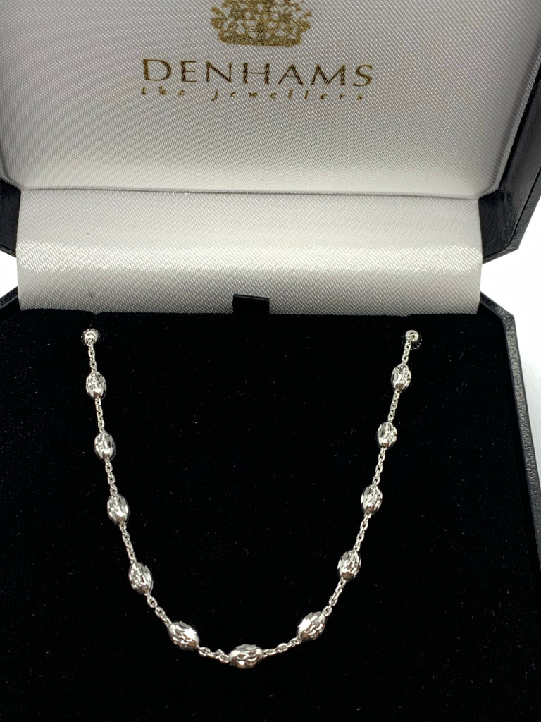 Real Effect Silver Necklet